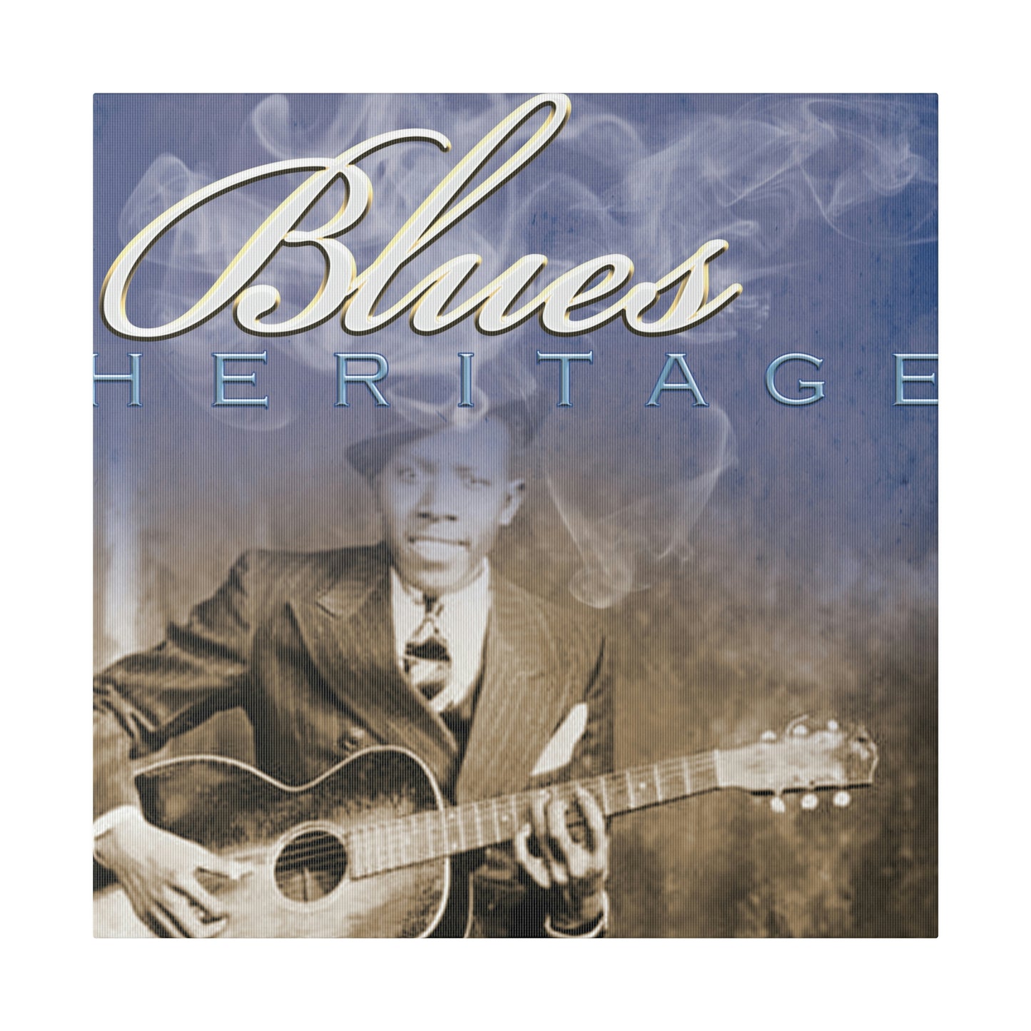 Blues Heritage Graphic on Canvas