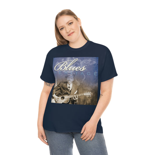 "Blues Heritage" Rock and Roll Unisex Heavy Cotton Tee